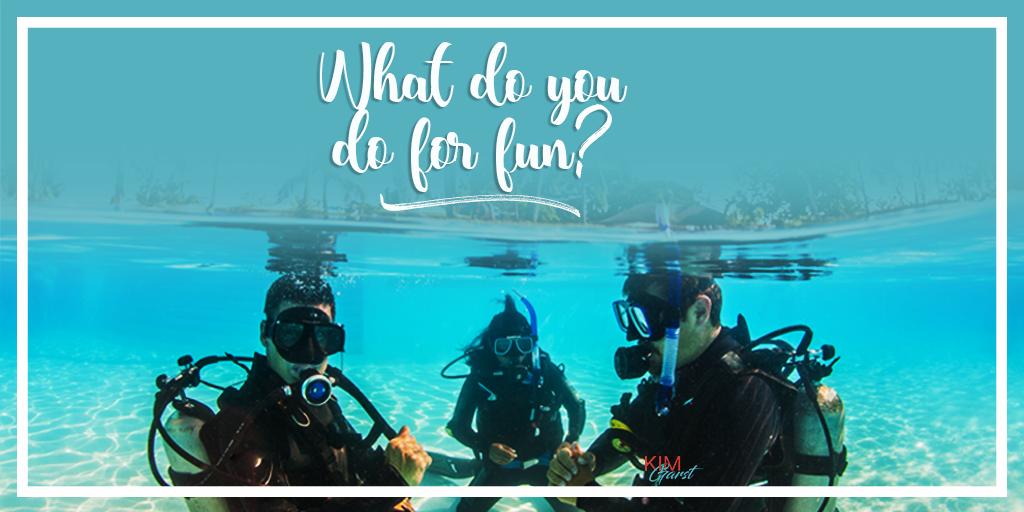 kimgarst's tweet image. Do you ever feel like you've forgotten HOW to have fun? Sometimes, I think we get stuck in a rut doing the same things over and over when all we need are some ideas to spark our fun meter again. So, what do YOU do for fun? #EnquiringMinds
