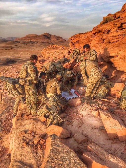 pwsbaines's tweet photo. Sadly it’s time for me to move on. Thank you, fellow Riflemen of @4_Rifles, for an amazing two and a half years. It was an honour to share the start of the #SpecInf journey with you. And special thanks to our partners and friends in the Middle East and beyond. #SwiftAndBold https://t.co/LGVhifHd2m