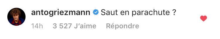 VibesFoot's tweet photo. Les commentaires de Kylian Mbappé et Antoine Griezmann sous la photo de Benjamin Mendy 😂 https://t.co/ZGuIlOnWOy