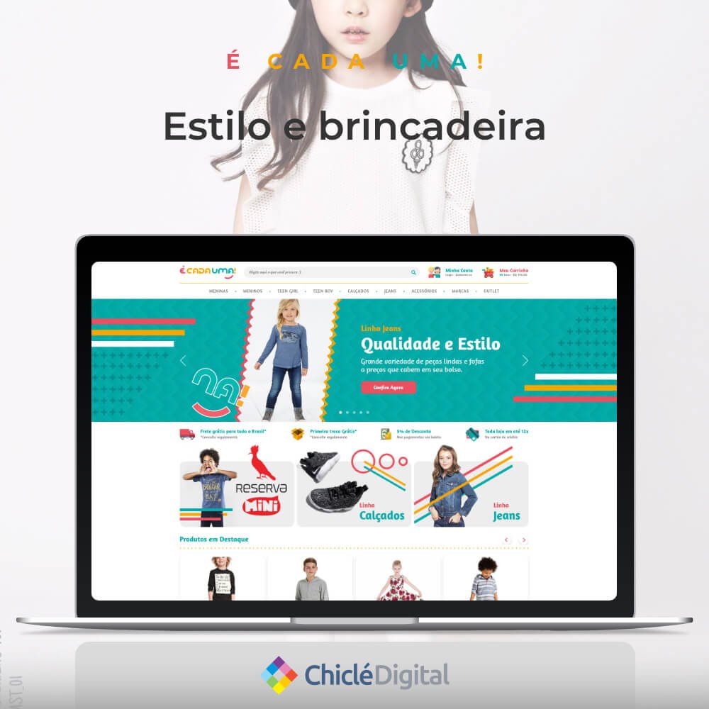 ChicleDigitalBR's tweet photo. Conheça a nova É Cada Uma! Loja Fashion Kids Teen, na plataforma da @Tray_Ecommerce > https://t.co/Q7WsGdKOHd 

#tray #ecadauma #fashionkids #chicledigital #ecommerce #ecommercebrasil https://t.co/W8jgamS0pg