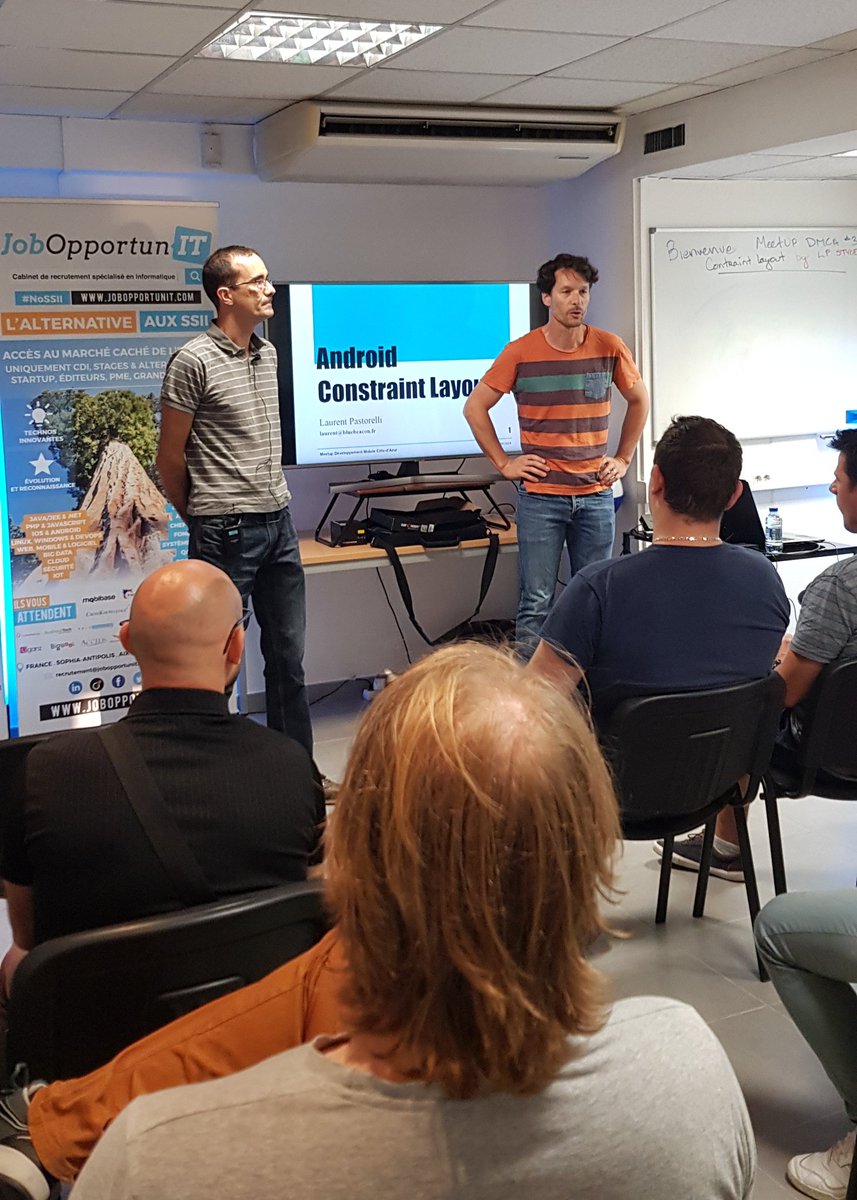 JobOpportunIT_'s tweet image. 😱 Tremblez 😱 
Le #Meetup #devmobca #sophiaantipolis est de retour pour une nouvelle année. 😍
Aujourd’hui, c’est leur rentrée et pour fêter ça comme il se doit, c’est le co-fondateur du Meetup lui-même @lpastyle qui s&apos;y colle ! 💯🔥