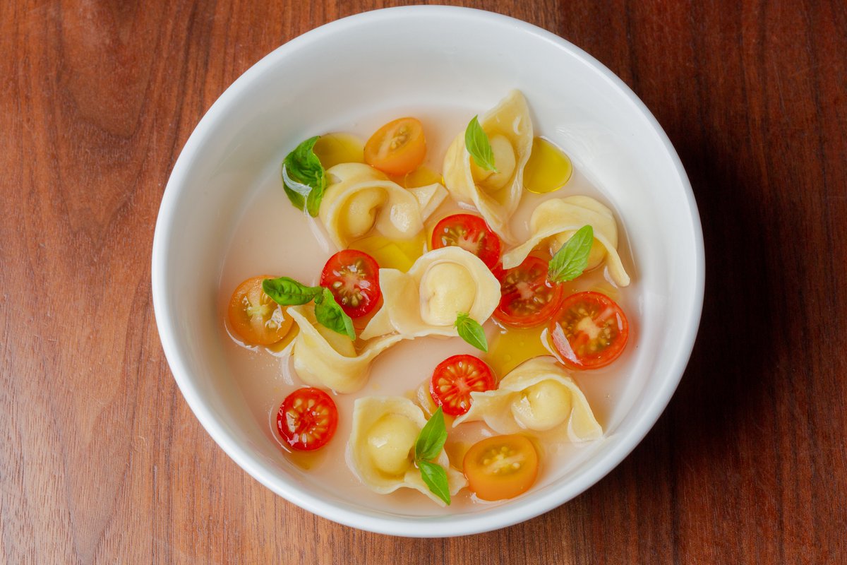 AlfredPortale's tweet photo. Getting excited for October! - Tortellini en Brodo -   #Restaurant #Foodie #NewYorkCity #Eater https://t.co/xZQ2cI1pwa