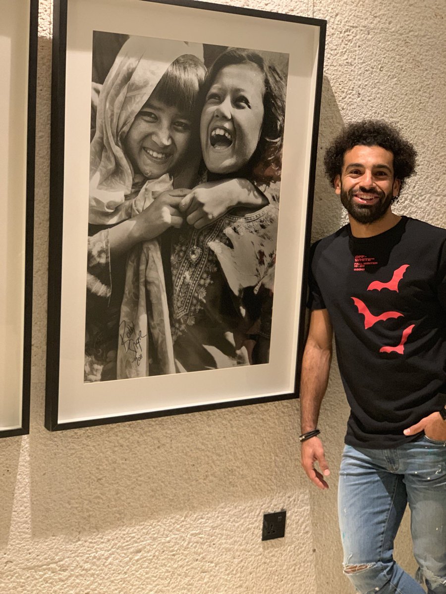MoSalah's tweet photo. Some smiles are just very contagious. https://t.co/AgTi2TzjXd