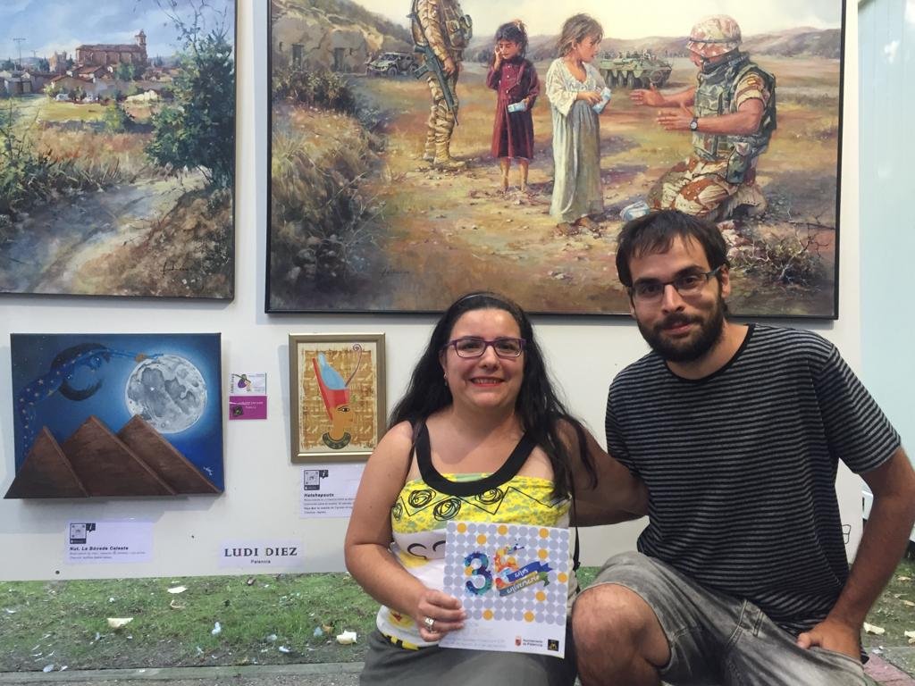 LudiDiez10's tweet photo. Visitas que no faltan en ExpoAire 😍Gracias por venir cada año.
#Expoaire #huertaguadian #palencia #SanAntolín #Arte #Exposición https://t.co/lJZSKRGtwM