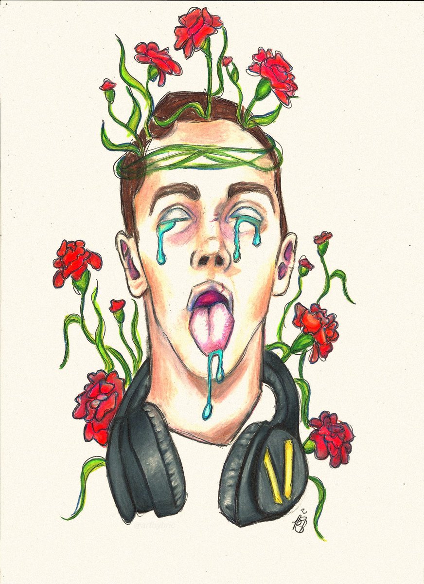 artbyBC's tweet photo. “grows while I decay” @tylerrjoseph #cliqueart https://t.co/37a73OYUYS