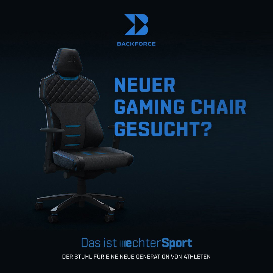 Backforce_gg's tweet image. Nutze jetzt die Chance, retweete diesen Post, tagge deinen Teammate und gewinne deinen Backforce One.

#backforce #backforceone #gewinnspiel #echtersport #esports #schalke04esports #bigclan #bigclangg