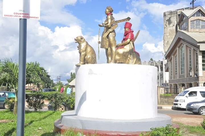 OlaAdene's tweet image. Adornment of Streetcapes, Cultural Statues &amp;amp; Civic Beautification. 

@EdoStateGovt is keen on preserving the cultural heritage of the Edo people which has been physically represented across streetscapes all over the State. 

#4+4Media 
#NextLevel2020 
#EdoLetsGoFurtherTogether