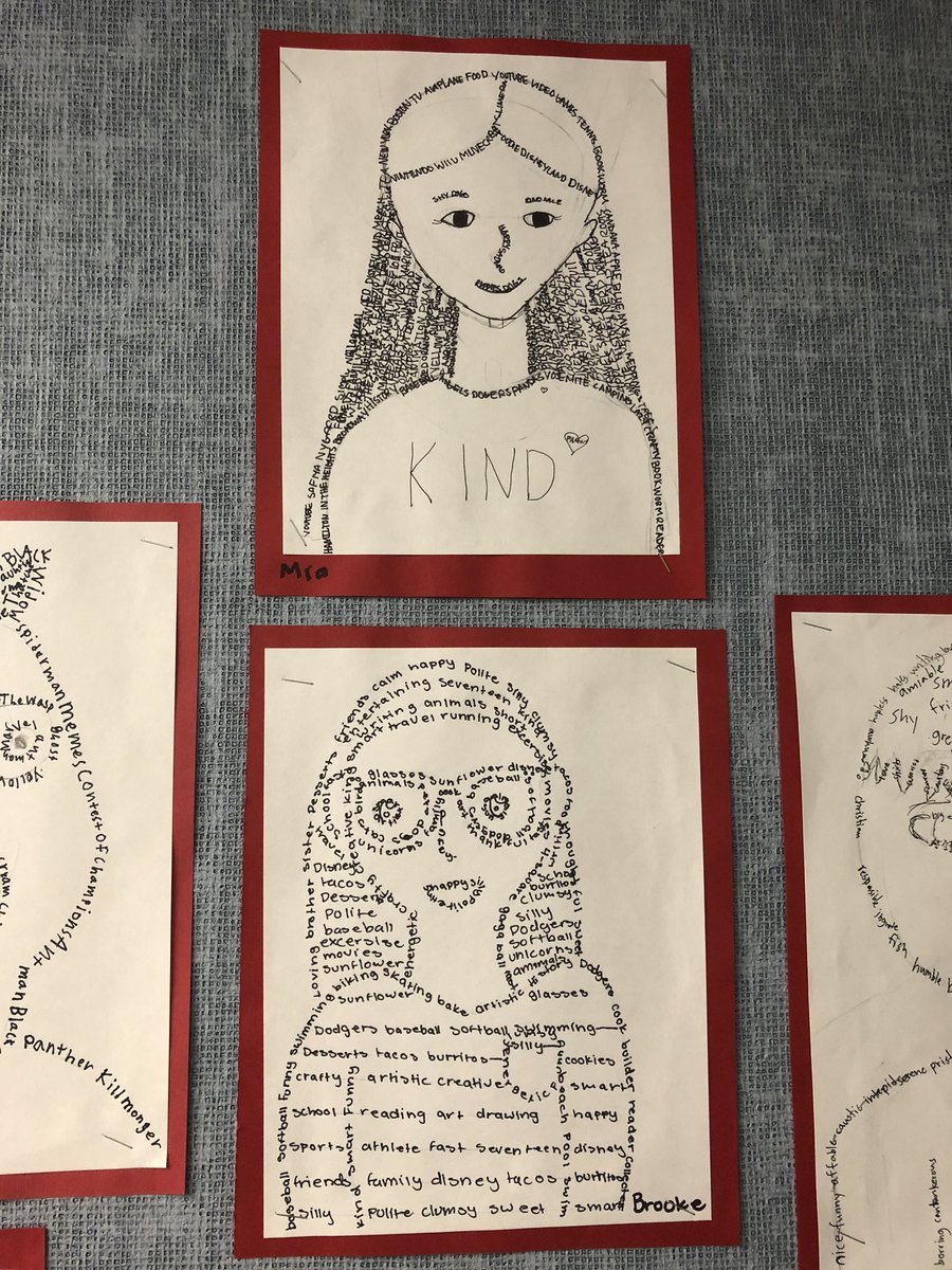 MattMankiewicz's tweet photo. Taking a minute out of this busy day to admire some beautiful artwork in @angelsloverldk’s class. @Sunset_Lane_FSD #fsdlearns #sunsetlaneshines https://t.co/u6OxNOqw2t