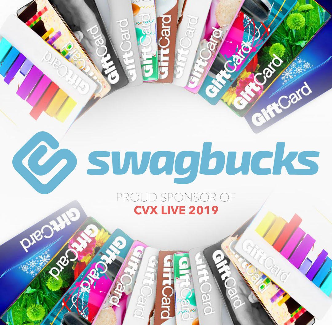 We are excited to announce <a href="/Swagbucks/">Swagbucks</a> as a CVX Live 2019 sponsor! Swagbucks rewards you gift cards and cash for the things you already do online. Check them out at swagbucks.com! 

#cvxlive2019 #swagbucks #cvxlive