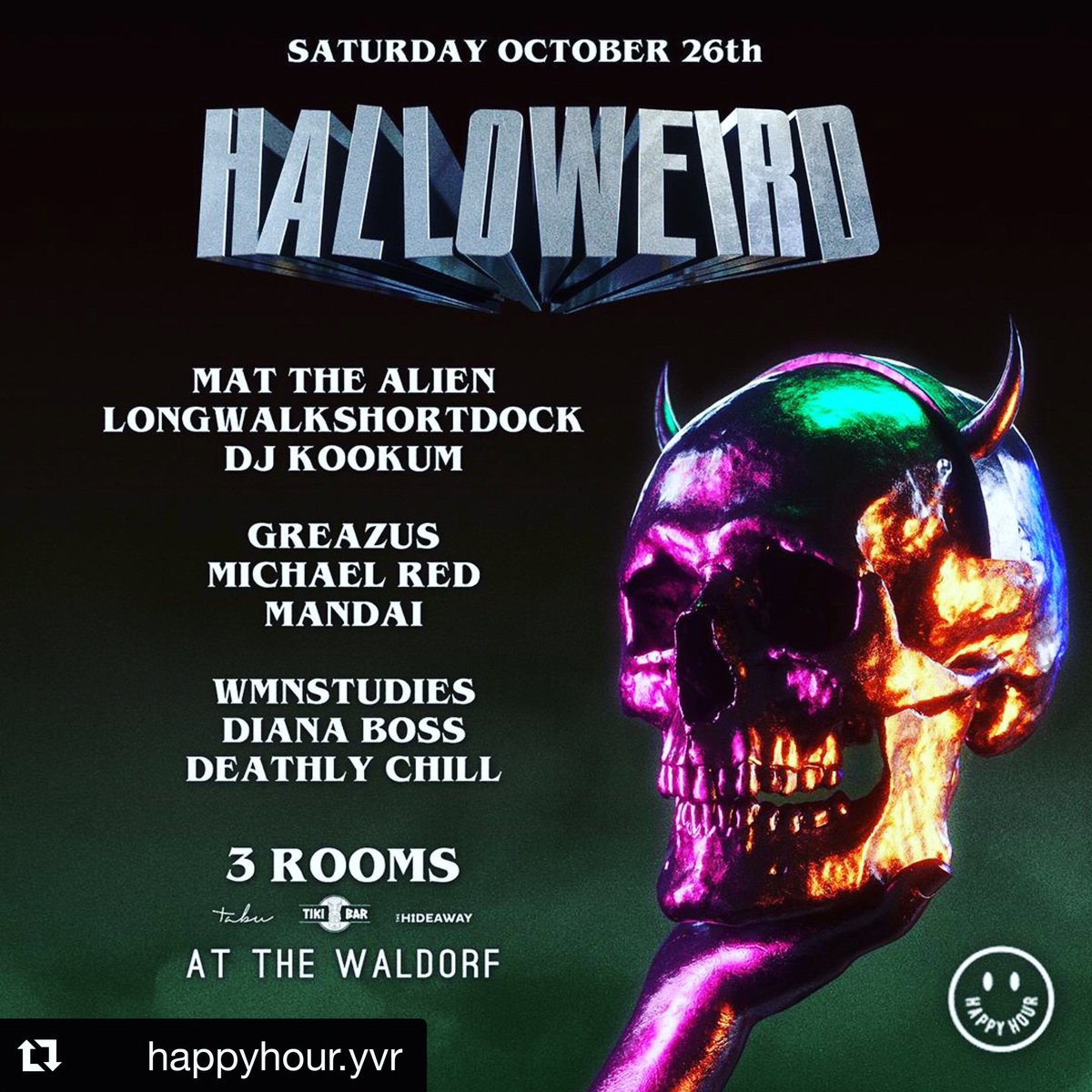 Mat The Alien (@matthealien) on Twitter photo Halloween in Vancouver
<a href="/TheWaldorfHotel/">The Waldorf Hotel</a>
W <a href="/LWSD9999/">Longwalkshortdock</a> @aufect_djcure <a href="/michael__red/">michael red</a> <a href="/WMNSTUDIESMUSIC/">WMNSTUDIES</a> Halloween in Vancouver
<a href="/TheWaldorfHotel/">The Waldorf Hotel</a>
W <a href="/LWSD9999/">Longwalkshortdock</a> @aufect_djcure <a href="/michael__red/">michael red</a> <a href="/WMNSTUDIESMUSIC/">WMNSTUDIES</a>