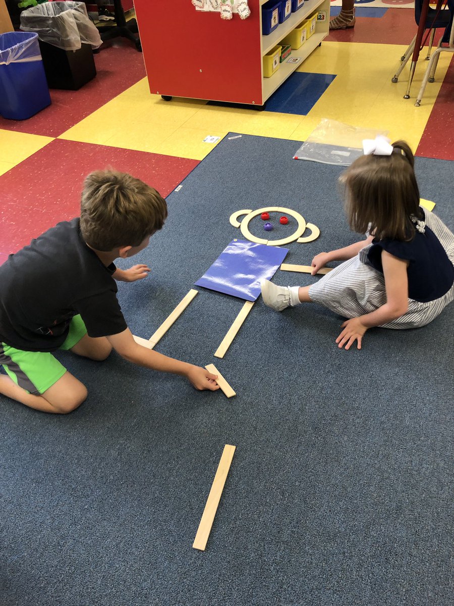 Introducing MatMan - our new friend that teaches us all about the lines and curves we will use to form our letters and numbers this year! 📝 #TrinityLearns