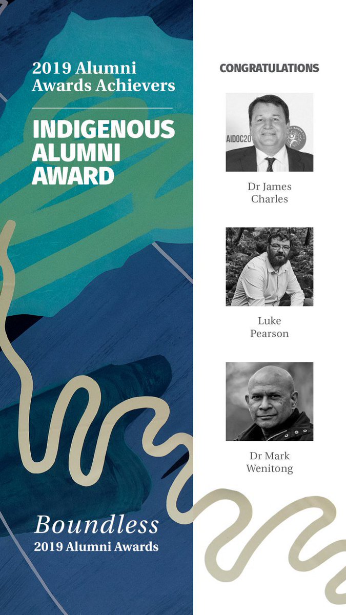 Well done to our Indigenous Award Alumni Achievers! #UONBoundless #UONAlumniAwards