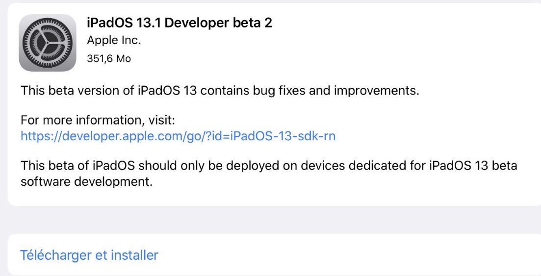 VLulucorp's tweet image. Dernière version beta avant la keynote en espérant qu’elle soit moins blindée de bugs...#iOS131DevBeta2 #apple#ios