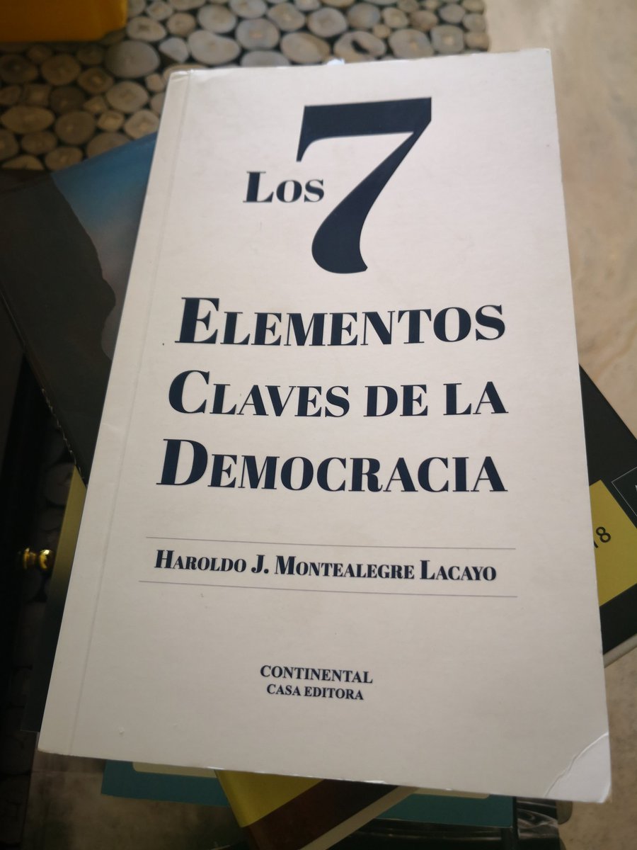 AntonioSola_'s tweet photo. Lectura recomendada: Los 7 elementos clave de la democracia por @Hjmontealegre. Claro, conciso, guía para fortalecer los procesos democráticos en nuestros países. ¡No dejes de leerlo! Imprescindible. https://t.co/eTVTr2U8DL