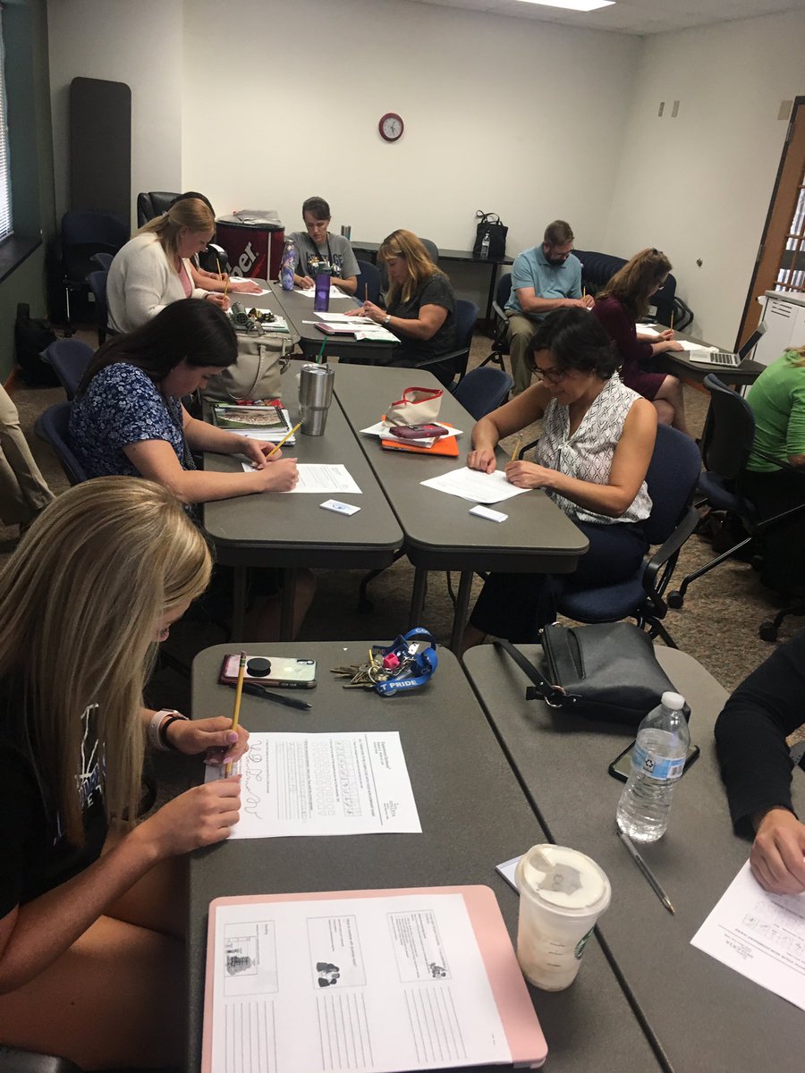 GCISDeliareyes's tweet photo. Dyslexia Simulation #tesleads #gcisdLIT we had great attendance. Teachers got to experience what a student with characteristics of dyslexia have to go through every day. @missangelateac1 https://t.co/PpD7QoIkJD