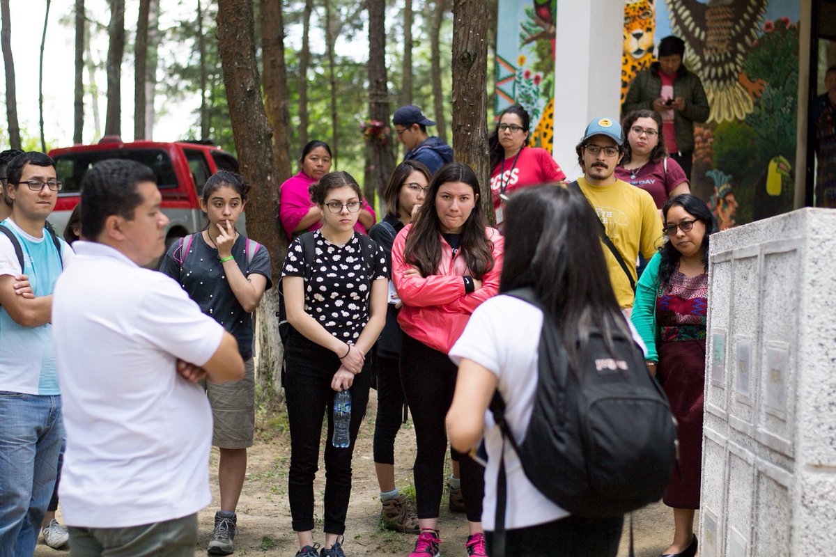 Estudiantes de guatemala runidos