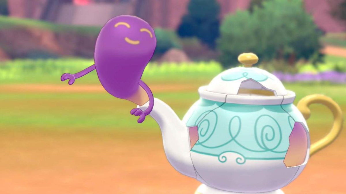 New Pokemon for Sword and Shield have been revealed, including a piping hot tea pot named Polteageist! 🍵 bit.ly/2Zz2pt9