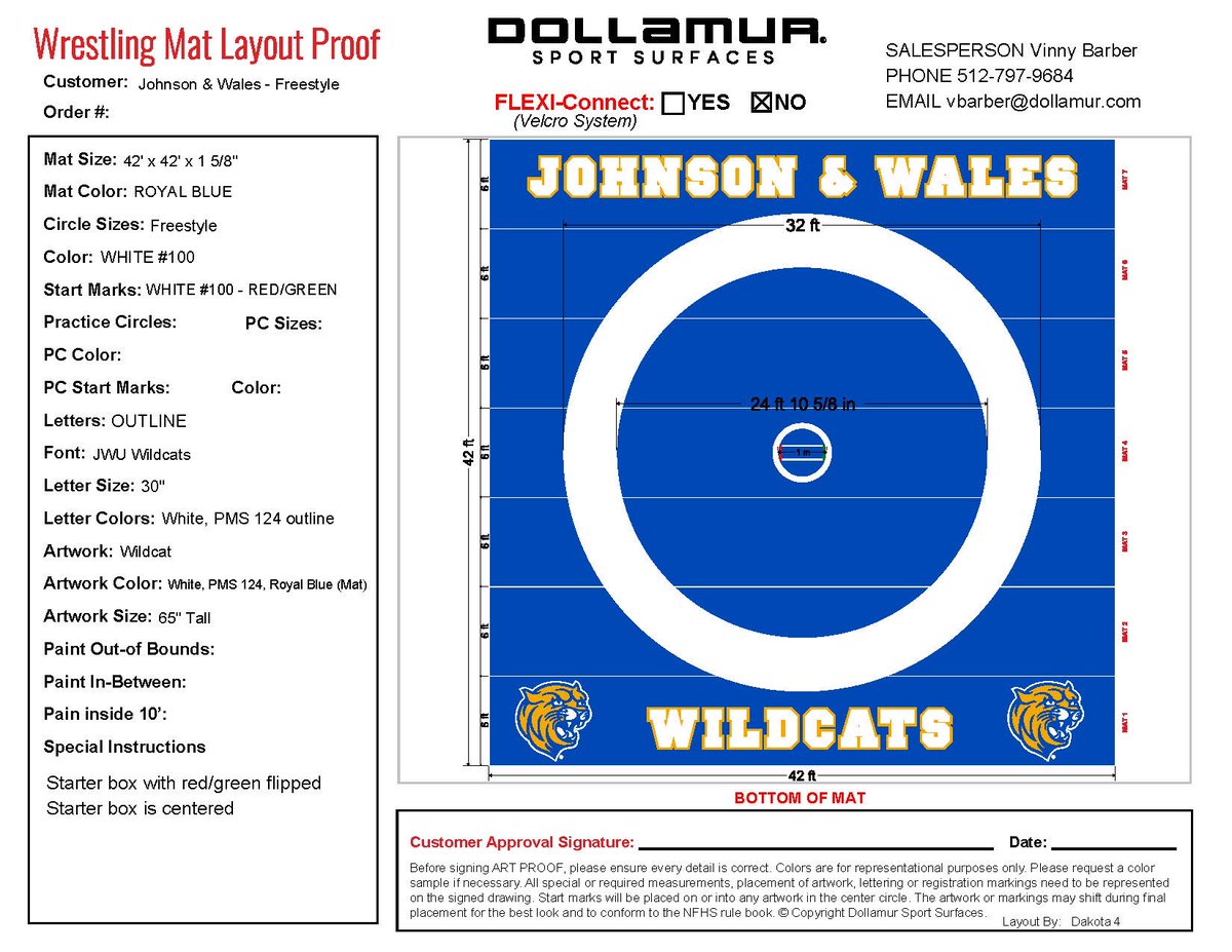 CoachVBarber's tweet photo. Who chose @DollamurWrestle? JWU, that’s who! #Dollamur #FLEXIConnect https://t.co/ykTFdpqXCY