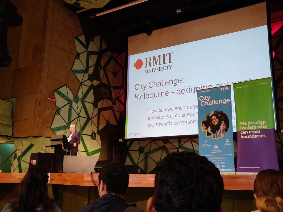 flawlessspirits's tweet photo. A start to the day Rob Gell giving us his experience with Sustainability
#RMITCityChallenge #RMITGlobal #CommonPurpose @cpstudent @RMITGlobal https://t.co/rCnwH2LiSl