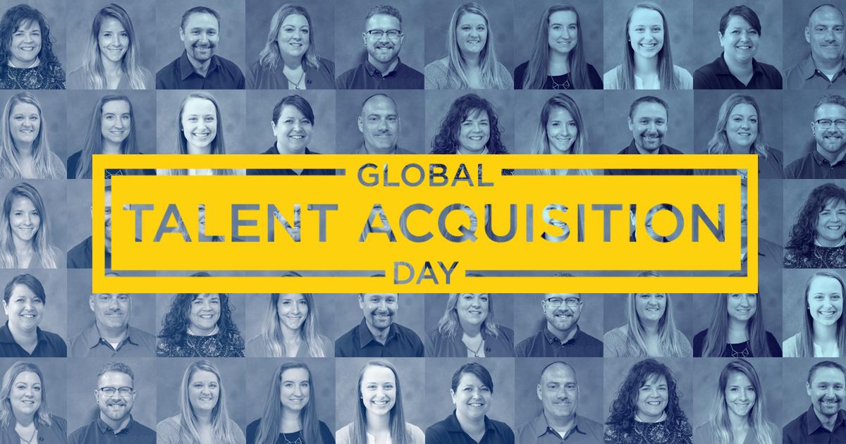 Today we're celebrating Global Talent Acquisition Day. A big thanks to our recruiters for all their hard work. We couldn't do it without you! #GlobalTADay