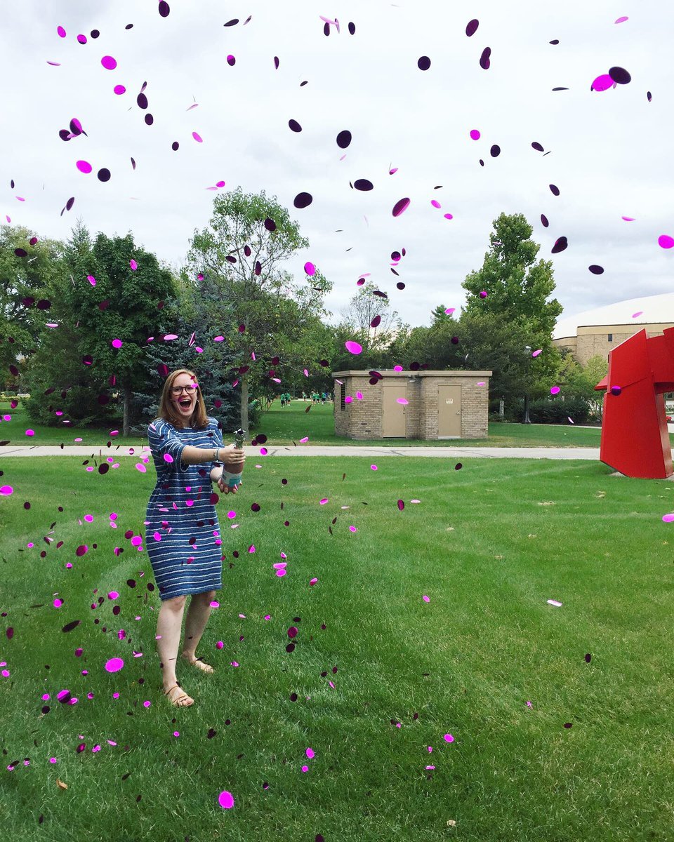 ecospeir's tweet photo. WAHOO! Officially a PhD Candidate!!
Grateful for an awesome committee who challenged me to think big today (@jenniferltank, @ToddVRoyer, @joneslabND, & #twitterlessgary)!
Now, time to get writing 🤓 https://t.co/LtQTy2Meua