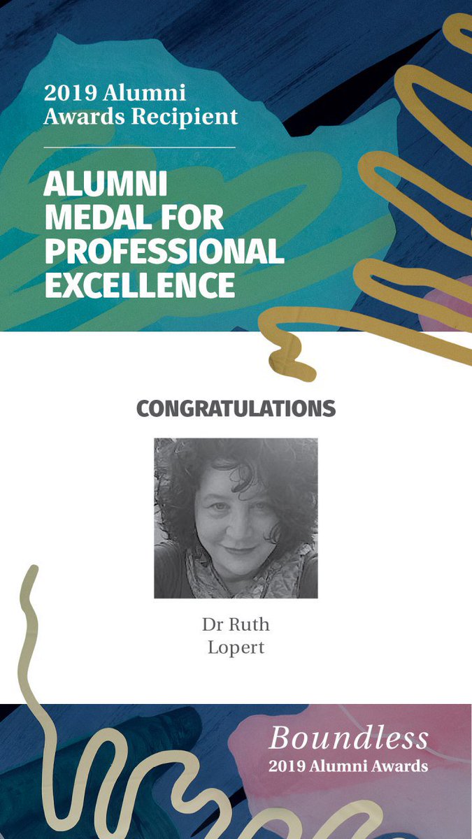 We are proud of our three Achievers of the Alumni Medal for Professional Excellence! A warm congratulations to Dr Ruth Lopert as Recipient #UONBoundless #UONAlumniAwards