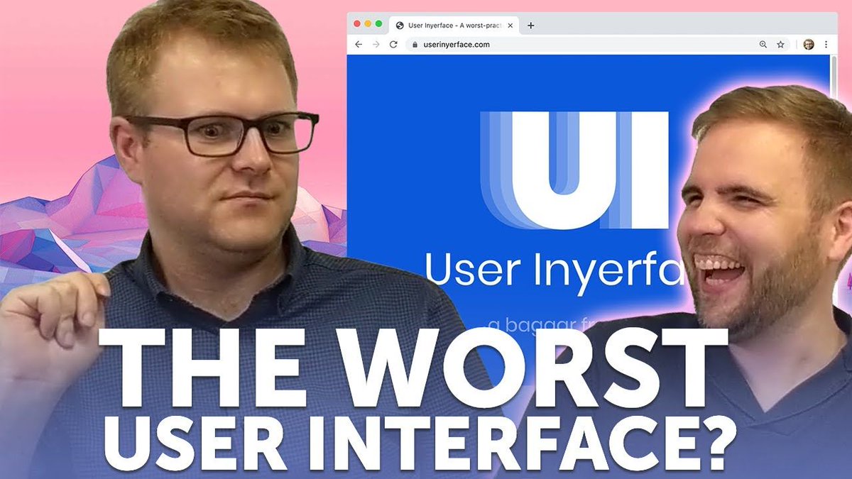 UnusablePodcast's tweet photo. Last week we posted this video about "User Inyerface", an annoying game about terrible UX: https://t.co/HLaDDpx2sN #UX #UserInyerface https://t.co/RTiVELrvSl