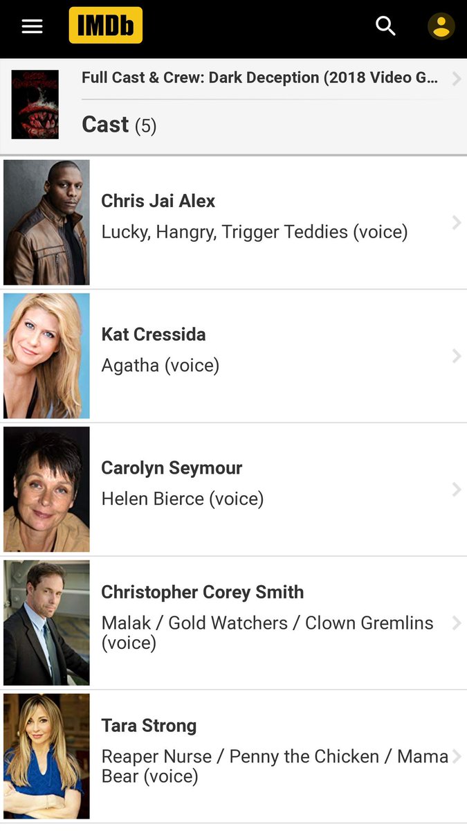 Vincent Livings Na Twitteru Final Dark Deception Voice Cast All Roles Are Filled Darkdeception Https T Co Qufvsetyts Twitter