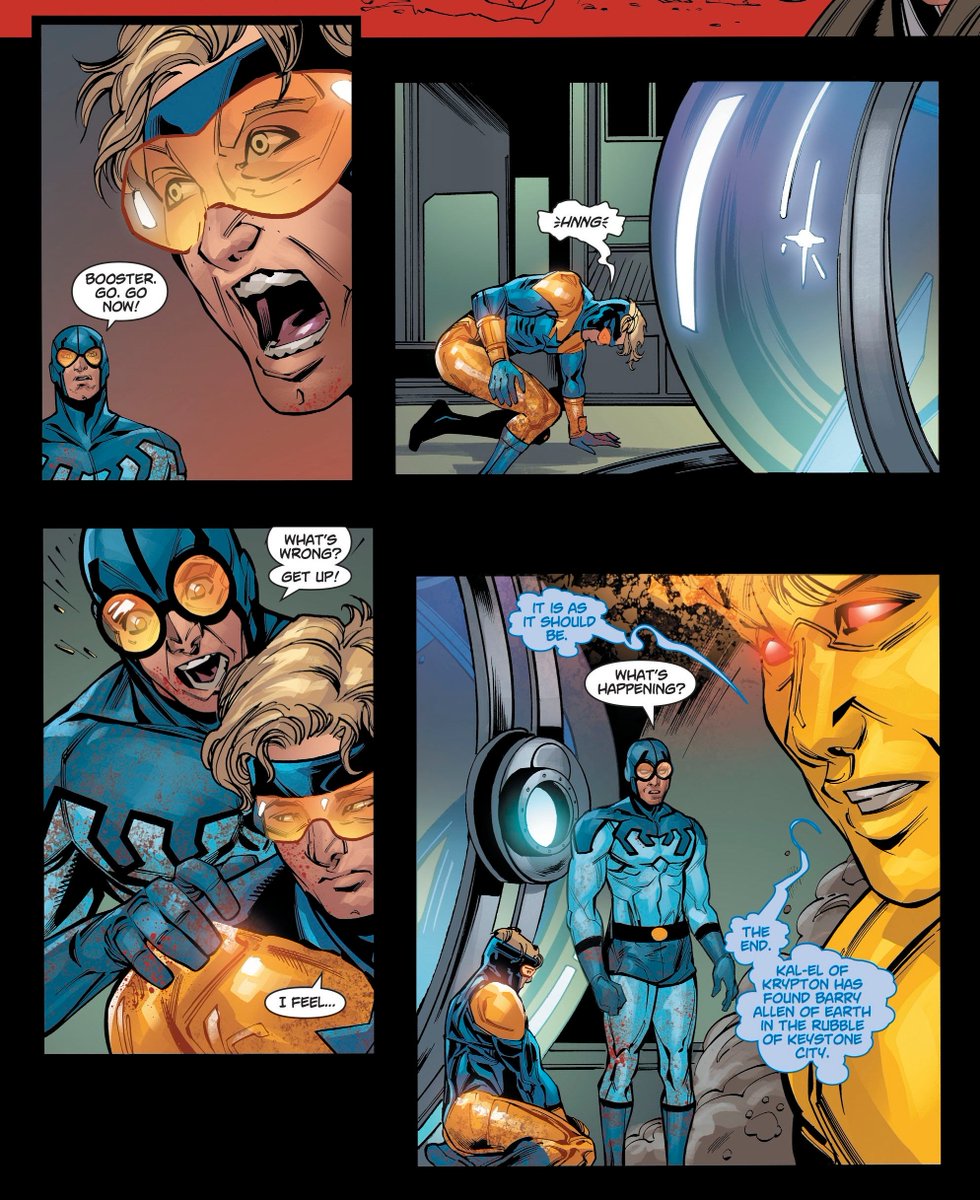 Blue Beetle (Ted Kord) & Booster Gold on Twitter: "DCeased: A Good Day to  Die #1"