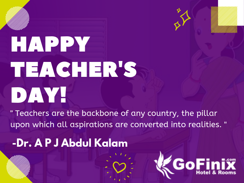 Gofinix's tweet photo. A Good Teacher is a Master Of Simplification &amp; an Enemy Of Simplism!!!!
HAPPY TEACHERS DAY!!!!

#HappyTeachersDay #TeachersDay2019 #5ThSeptember #TeachersDay #TeamGoFinix https://t.co/Ufx6mjKBLz