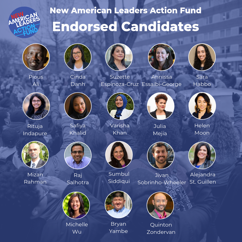 NALActionFund's tweet photo. We're thrilled to share that we now have our SECOND wave of #NALAF-endorsed candidates!
We know they have what it takes to fight for #PeopleLikeUs and all people! Learn about how they're committed to fighting for #PeopleLikeUs and how to support them: https://t.co/UFoY7a7U4K https://t.co/bAxckFMkJI