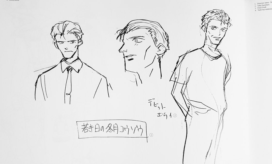 Tats たった今知りました 驚愕の真実 エヴァ冬月センセイの若い頃 大学教授時代 は デヴィッド ボウイに寄せて 描かれていたことが判明 設定資料集にそう書いてあるんだから間違いない T Co 38r2rfqpre Twitter