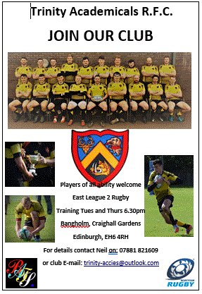 Excited by the Summer tests &amp; World Cup build up? New to Edinburgh🏴󠁧󠁢󠁳󠁣󠁴󠁿 or returning after time away? Fancy giving rugby a try, then please get in touch. <a href="/theoffsideline/">THE OFFSIDE LINE</a> <a href="/EdinburghRugby/">Edinburgh Rugby</a> @EdinBATs <a href="/happyeggshaped/">Happiness is Egg Shaped</a> 📱💻#rugby #Edinburgh #Amateur #Local #Community #RugbyWorldCup 🏉
