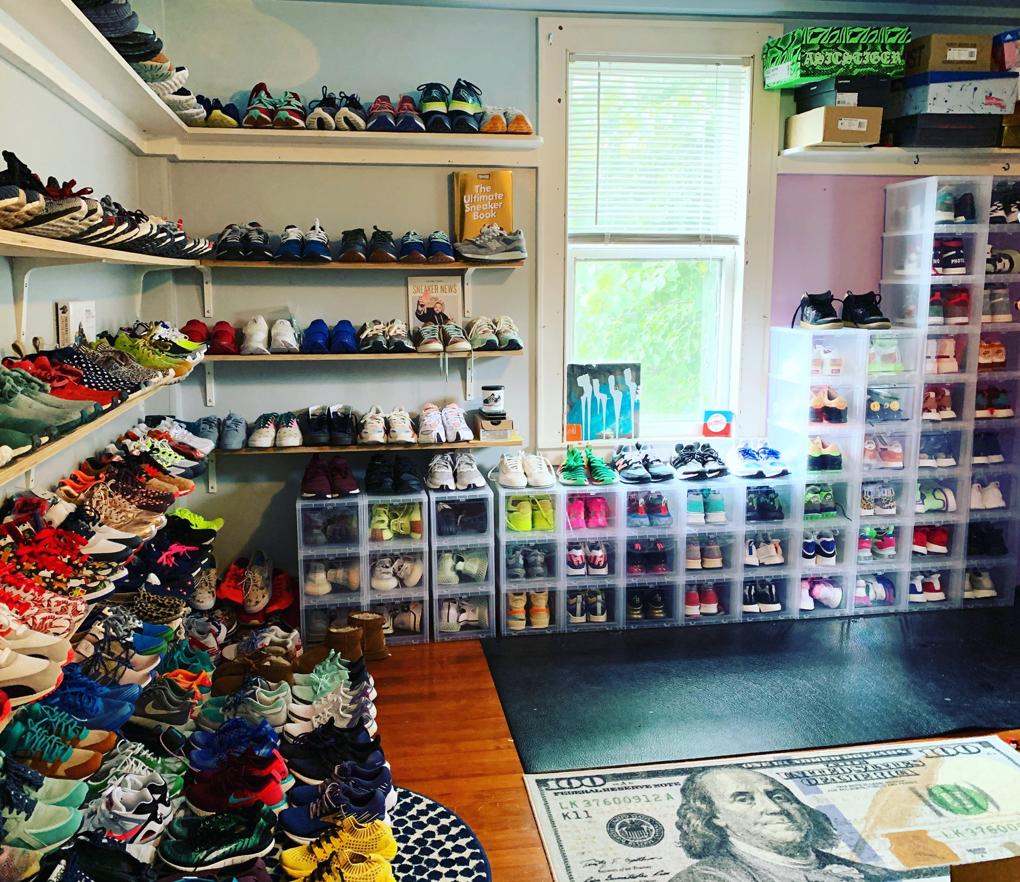 The clearance sneaker room