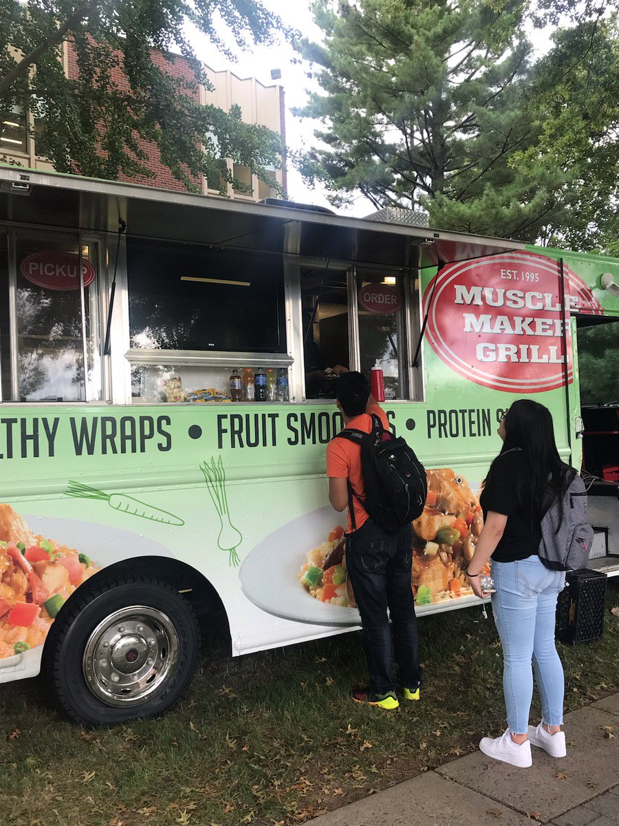 Exciting news @RiderUniversity! The @RiderFoodTrucks are now available for ordering off the @Grubhub app! #MobileOrdering #RUdining #RiderEats