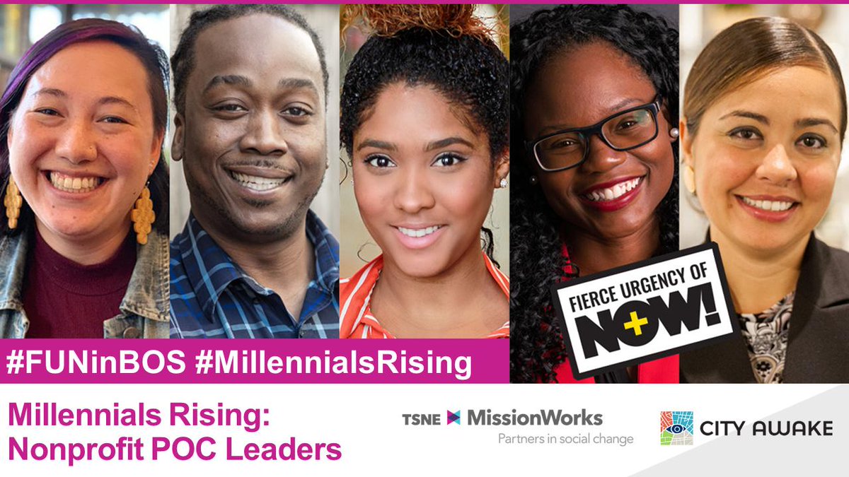 TSNE's tweet photo. Sign up to view our FREE livestream of #MillennialsRising with #MOC #nonprofit #leaders in #Boston, Friday 9/6, 5:00PM. Part of @CityAwakeBoston #FUNinBOS festival. RSVP: https://t.co/Dl2dSDmpYb https://t.co/UzD42alwpJ