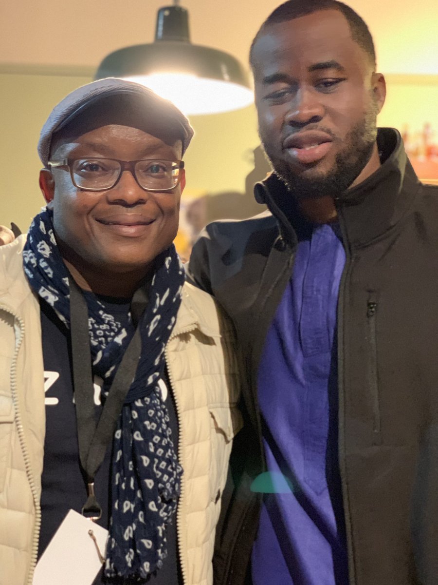 With literary royalty in the person of Chigozie Obioma, shortlisted for the <a href="/TheBookerPrizes/">The Booker Prizes</a> with his debut novel #thefishermen and his second #anorchestraofminorities. #Respect. <a href="/OpenBookFest/">Open Book Festival</a>