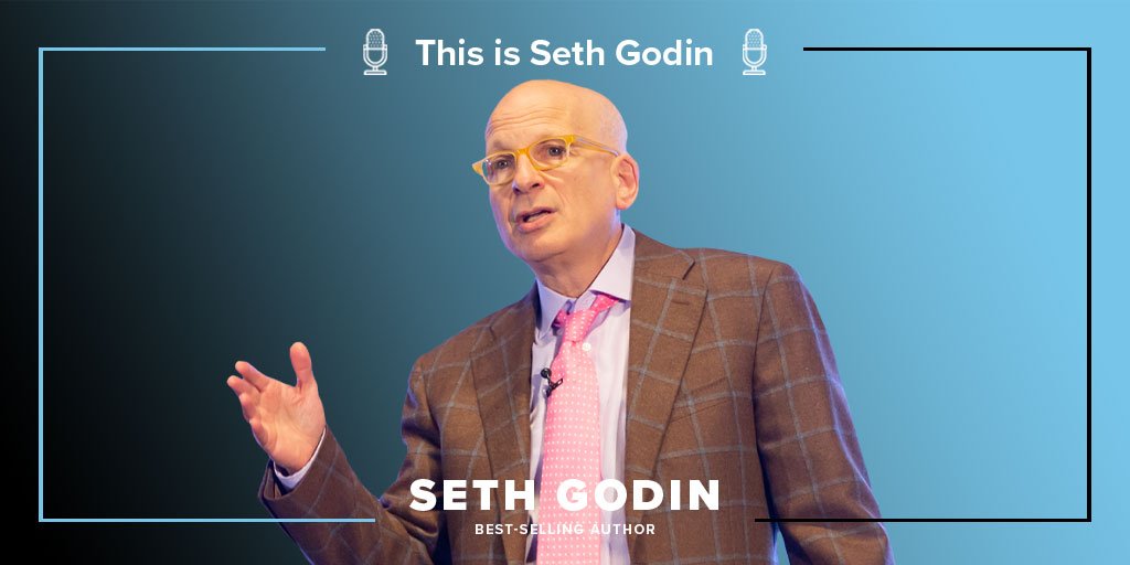 socialmediaweek's tweet photo. PODCAST: Bestselling Author @ThisIsSethsBlog on “This is Marketing” and Causing a Ruckus https://t.co/GKvl17I00E #SethGodin #marketing https://t.co/XRN3sniUNt