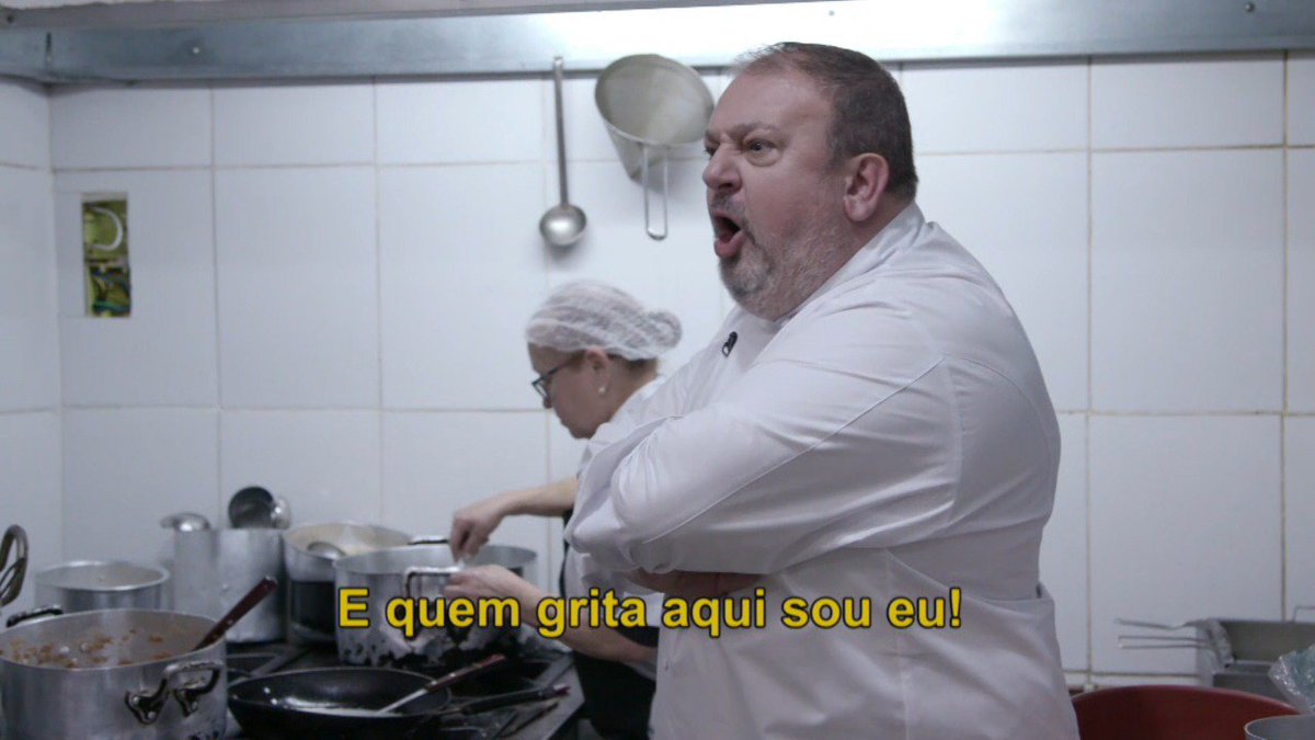 10 MINUTOS DE VOCÊ É A VERGONHA DA PROFISSION, COM JACQUIN, PESADELO NA  COZINHA, Sim. São 10 minutos do Jacquin gritando VOCÊ É A VERGONHA DA  PROFISSION!. De nada.