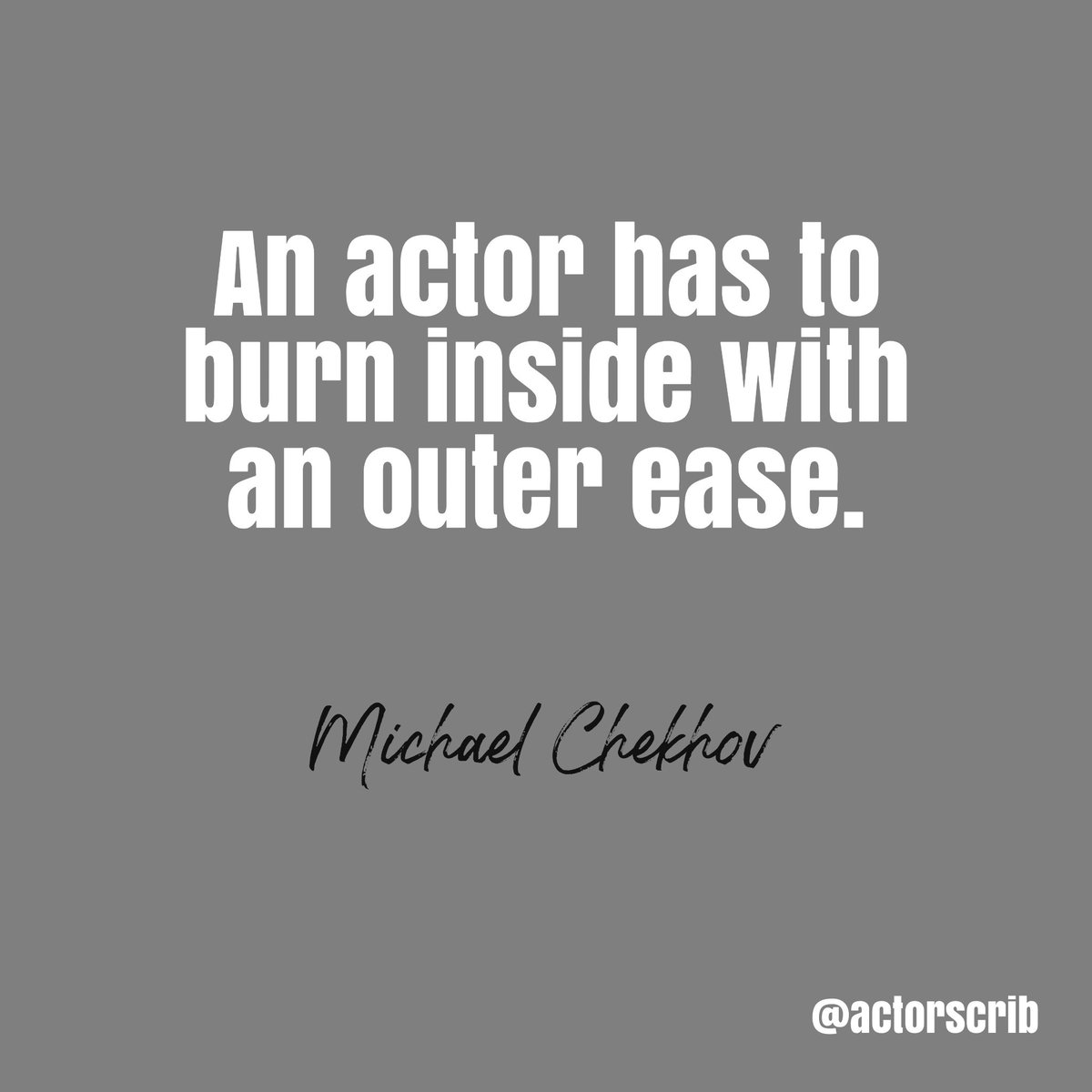 Saturday 7 September - 5 October, 12:00 - 15:00 at The Tabernacle, Notting Hill.  £150. During 5 weeks, beginners learn the techniques and tools of acting in a fun, challenging and safe space. 

#actorscrib #actor #film #stage #theatre #london #acting #actinglife #casting #scene