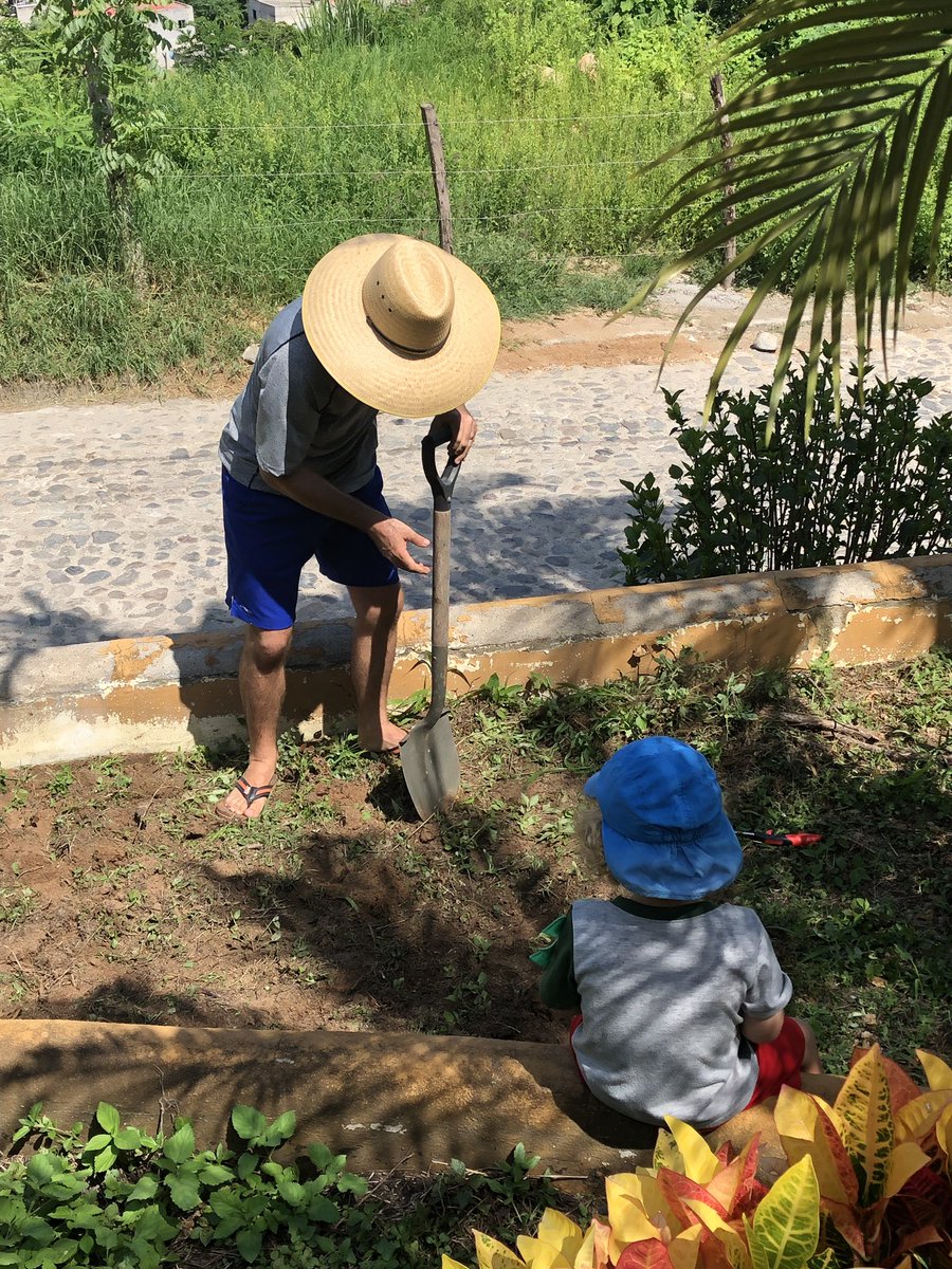 BrianJKasper's tweet image. With help and a little supervision we began our garden #nature #learningthroughdoing #liveyourpassion #YearOnNotOff #experientallearning