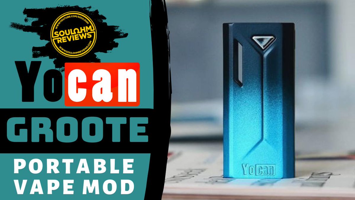 SoulOhm's tweet photo. Up for review on the @SoulOhm`s channel, is another cute little stealth mod
From @yocantech called the Groote
Wanna know more? Catch the review here >>
#soulohm #yocan #groote #blacksheep
https://t.co/349C1VzN8b
Also available to watch on @vape_tube
https://t.co/WUp2Q0aPJe https://t.co/YneJ2gRmCK