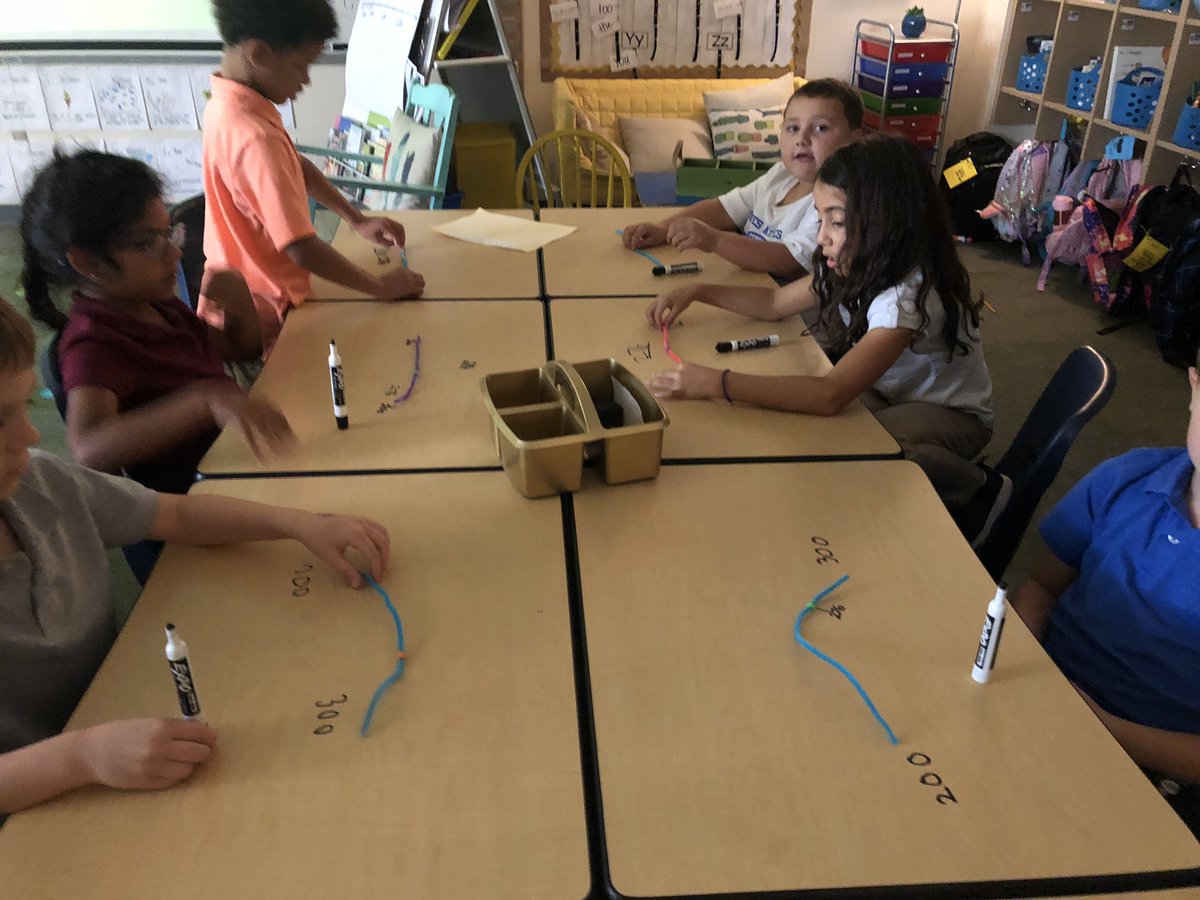 mcookteach's tweet photo. Number lines on No Worksheet Wednesday- @NES_Braves @communityisd #cisdmakeitfun https://t.co/YCq8eyOX6q