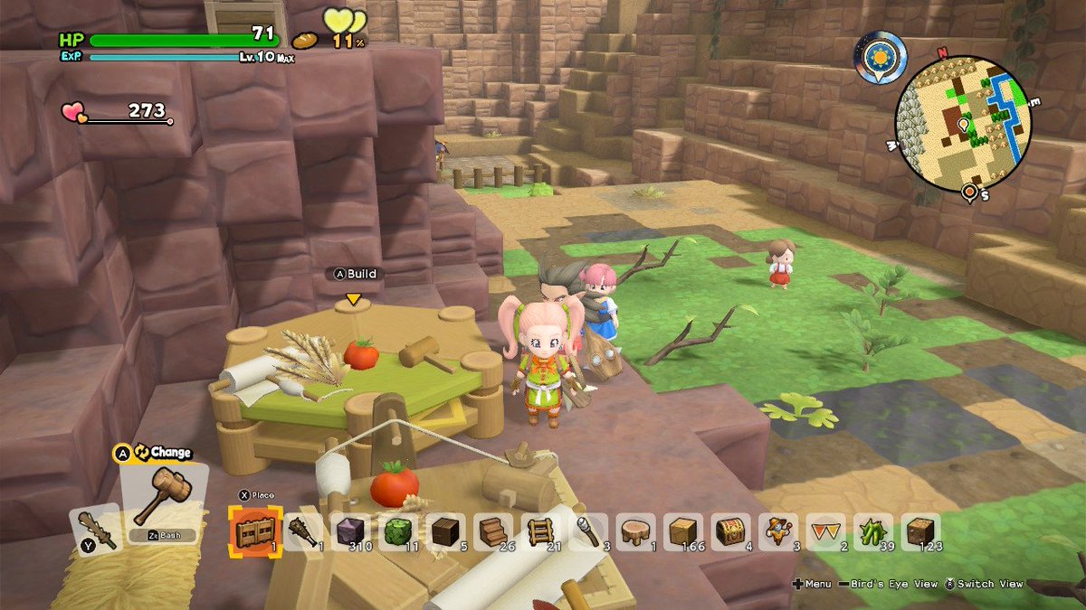 mx0ey's tweet image. Really enjoying this relaxing game! #dragonquestbuilders2 #NintendoSwitch