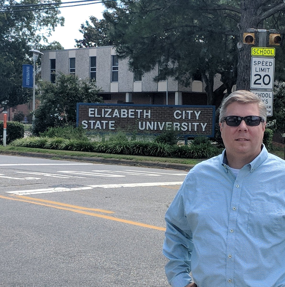NCgoldenLEAF's tweet photo. In 2014, @NCgoldenLEAF awarded a $1M grant to @ECSU to enhance its Aviation Science Program. Dir. of Programs/ Program Admin Terri Adou-Dy &amp; @JasonRochelle11 were in the area Tuesday. The program is increasing enrollment &amp; placing students in #aviation #jobs!
#GLF20th
#LEAFprints https://t.co/2jhpDWBPct