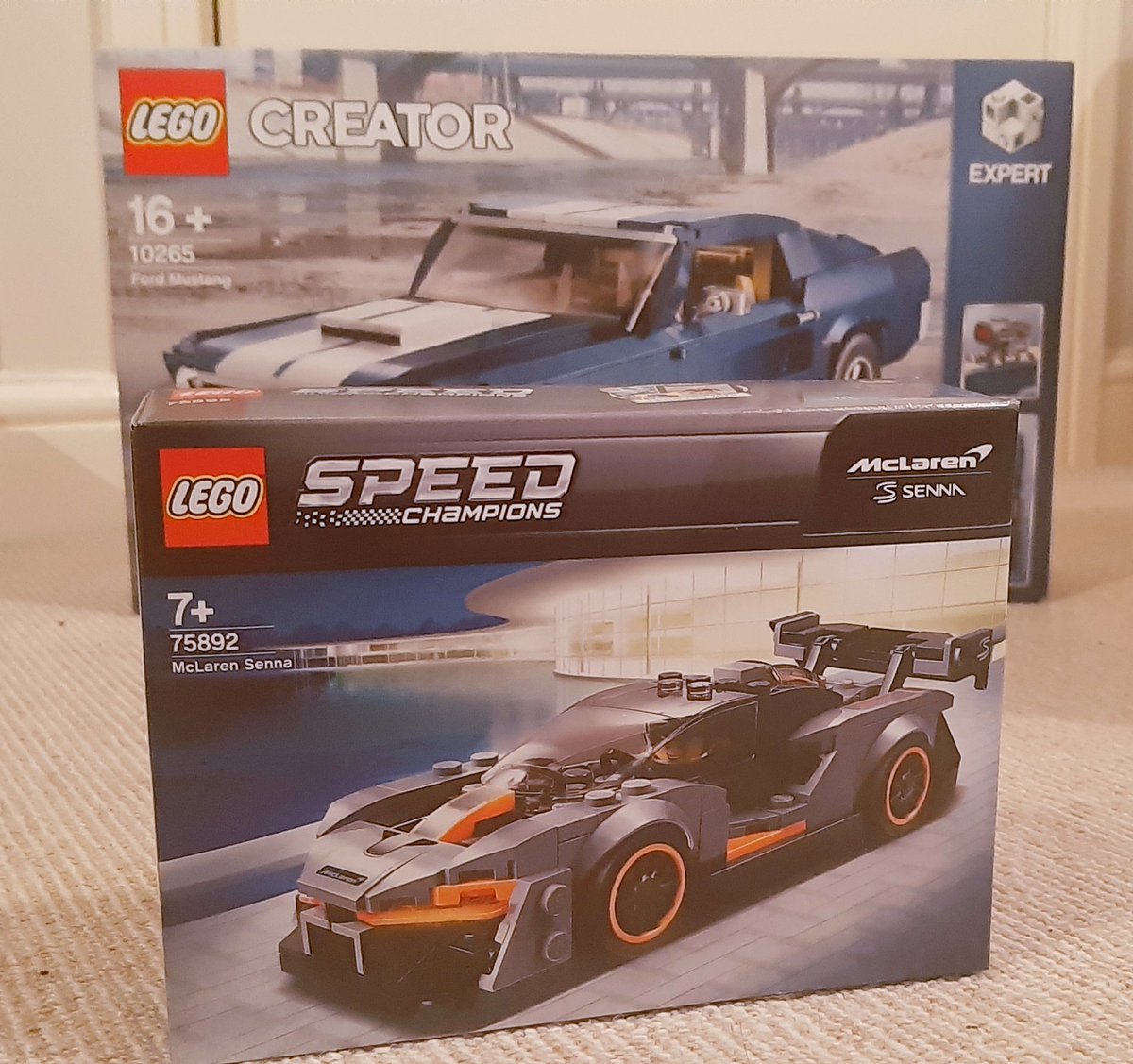 CuratorInACar's tweet photo. Limbering up for the big build @LEGO_Group @McLarenAuto #Senna @Ford #Mustang #speed #bricks #lotsofbricks https://t.co/GwzD7BbNHl