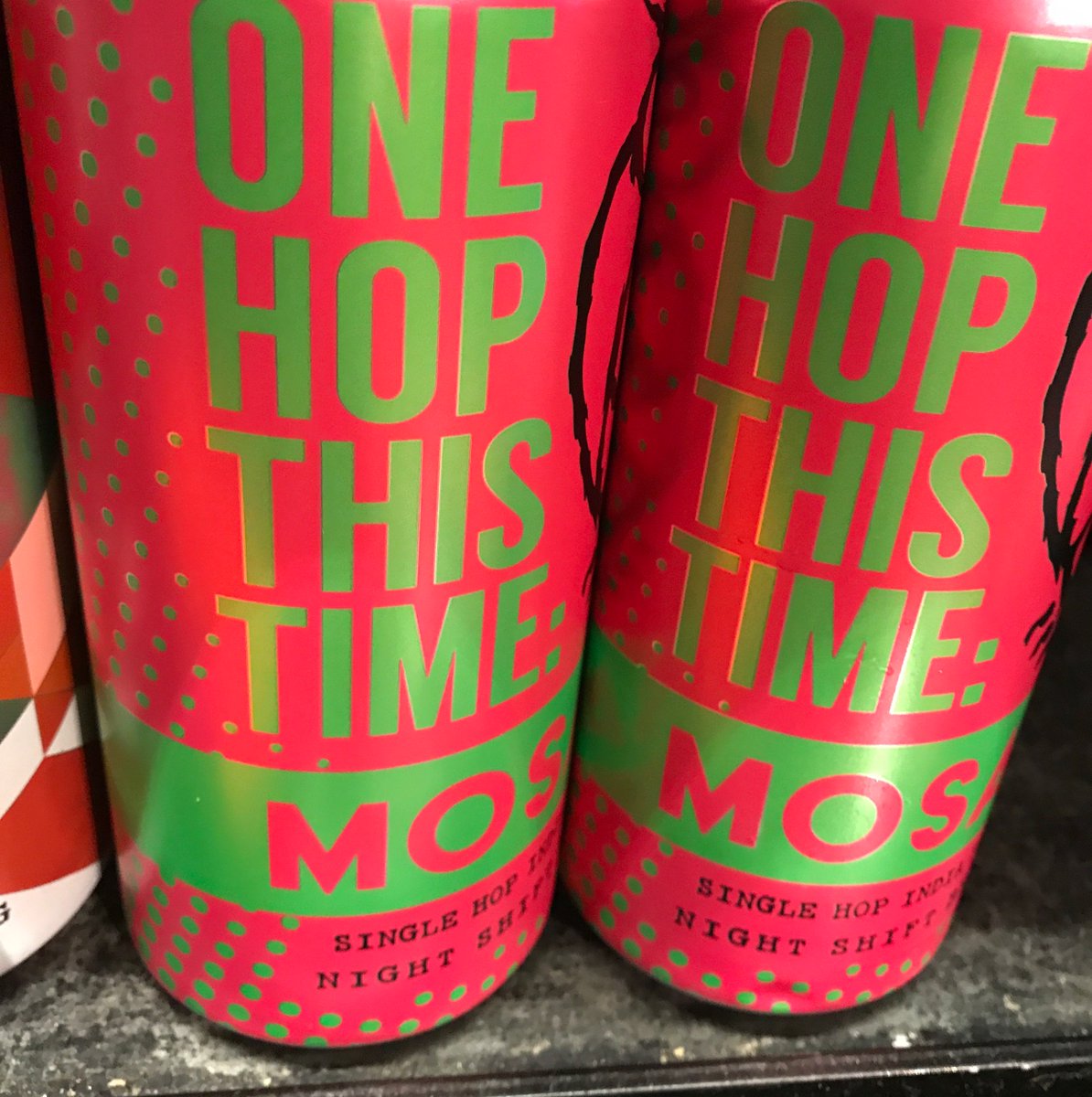 cityfeednews's tweet photo. Fresh drop of #onehopthistime #mosaic from @NightShiftBeer in at Centre St. https://t.co/85c9uCuZFg