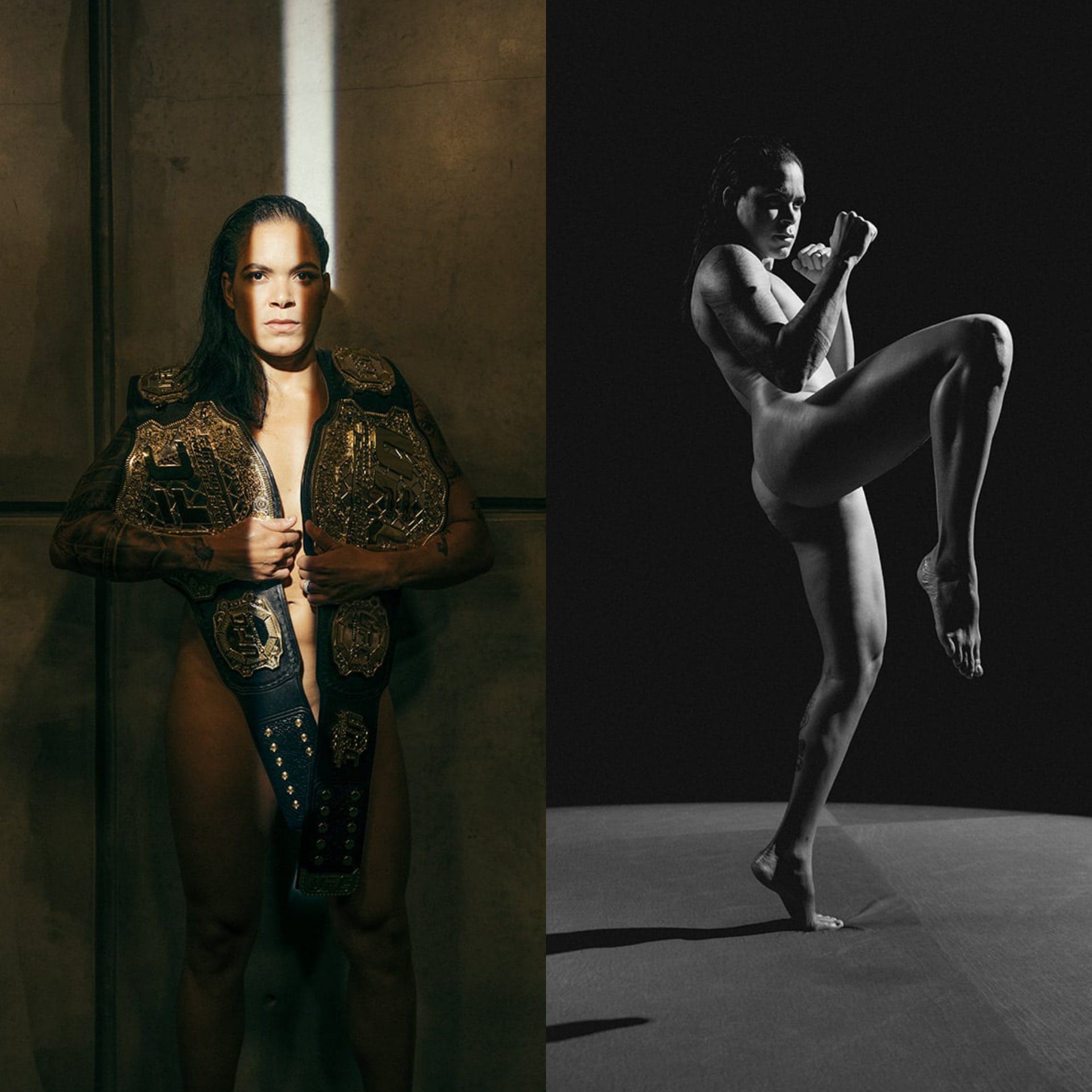 Amanda Nunes in SI's The Body issue. 