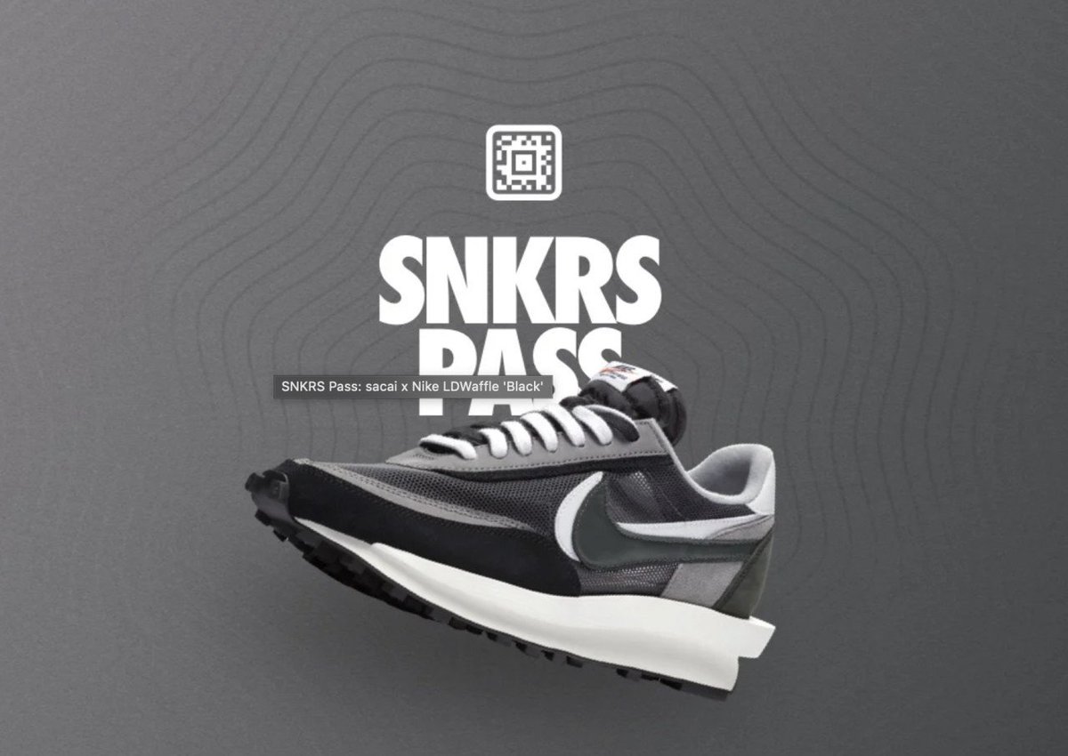 snkrs pass off white