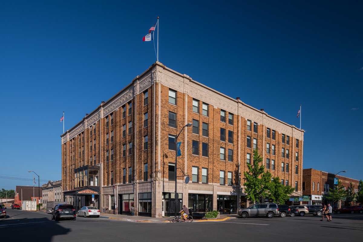 The Hotel Maytag #Apartments received the 2019 Most Oustanding Multi-family Housing Project In #Iowa #award from the <a href="/IowaFinance/">Iowa Finance Authority</a>. 🎉 #historic #renovation